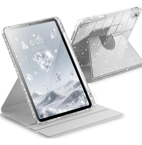 Funda Giratoria Para iPad Air 11' Plateado