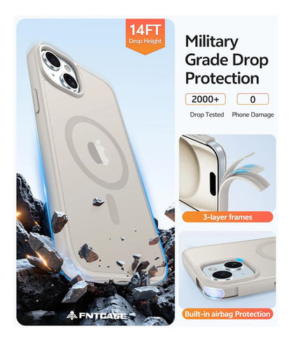 Funda Para iPhone 15, 14 Y 13 Blanco
