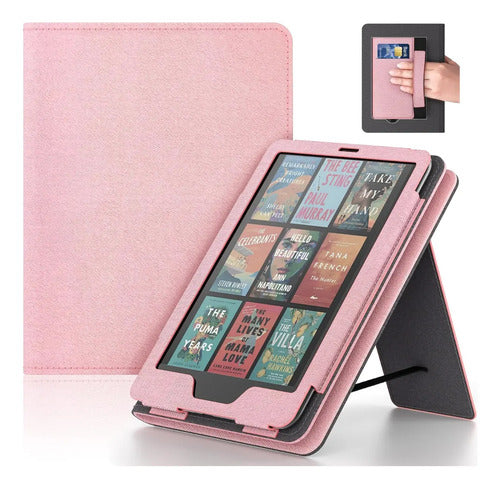 Funda Lainergie Para Kindle 6'' 11ª Gen, Cuero Pu, Soport...