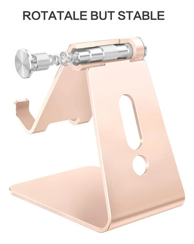 Soporte De Celular Ajustable Y Antideslizante
