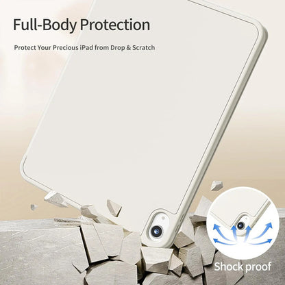 Funda Akkerds Para iPad A16 De 11a Gen Y iPad 10.9  2022 Crema