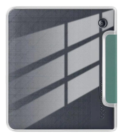 Funda Para Kobo Libra Color 7 Pulgadas Verde Oscuro Lisa