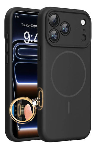 Funda Magnética Miracase Para iPhone 17 Pro Max Negro