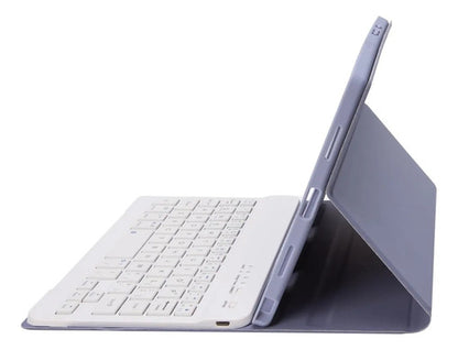 Funda Con Teclado Para Samsung Galaxy Tab A9 8.7 Violeta