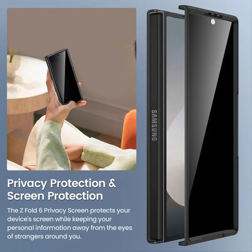Funda Para Samsung Galaxy Z Fold 6 Negro