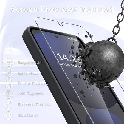 Funda Magnética Mate Para Samsung Galaxy S25+ Plus Negro