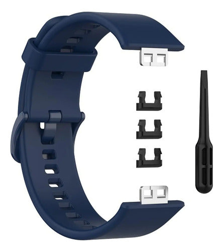 Correa De Repuesto Para Huawei Watch Fit - Set Negro 2.27 Cm