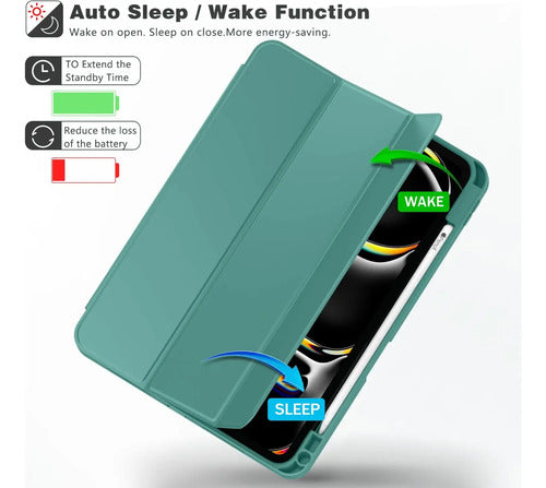 Funda Para iPad Pro 13 Pulgadas M4 (2024, 7ma Gen)