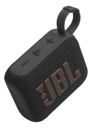 Jbl Go 4 - Parlante Bluetooth Mini Portátil Y Robusto, Negro Negro