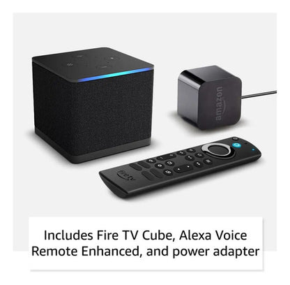 Amazon Fire Tv Cube 3ra Gen Con Alexa, Wi-fi 6e, 4k Ultra Hd