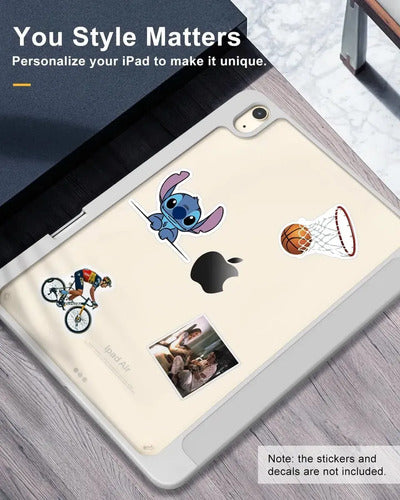 Funda Hibrida Para iPad Air 11'' 2025 M3/2024 M2 Gris