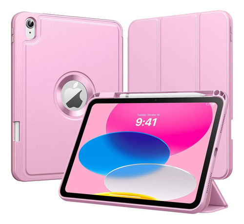 Funda Para iPad (a16) 11a Gen 2025/10a Gen 2022 Rosa