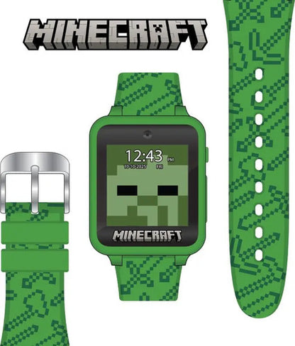 Reloj Inteligente Minecraft Para Niños Con Pantalla Táctil