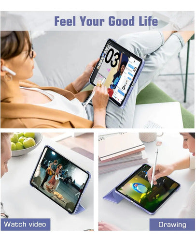 Funda Timovo Para iPad A16 11th Gen 2025 Lavanda