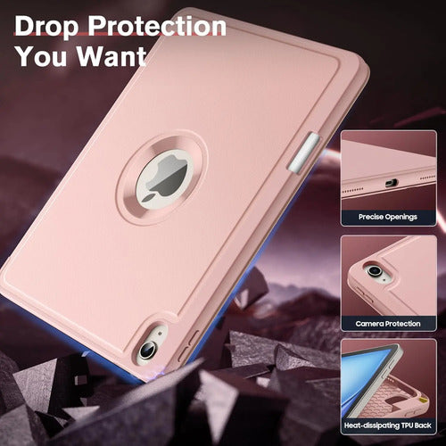 Funda Para iPad Air 11 (m3 2025 / M2 2024) Rosa