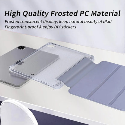 Funda Para iPad Pro 11 Pulgadas Con Soporte Para Lápiz Violeta