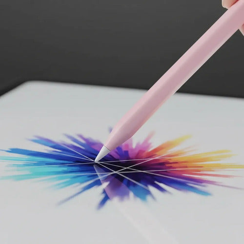 Lapiz Universal Para iPad Y Tablets Rosa Pastel