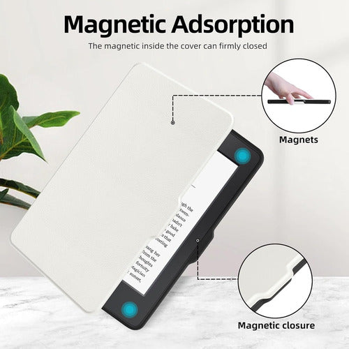 Funda Morock Para Kindle Paperwhite Blanco
