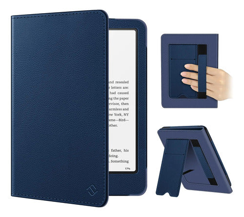 Funda Para Kindle Paperwhite 7 /6.8 Azul Marino