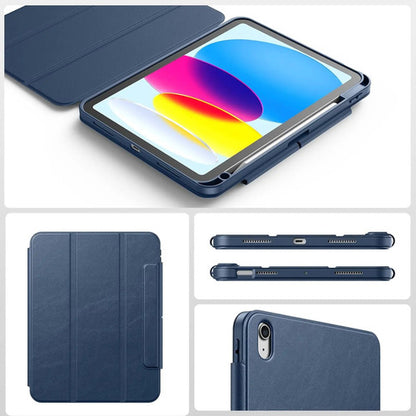 Funda Sparin Para iPad A16 11th/10th Gen 2025/2022 Con So... Azul Marino