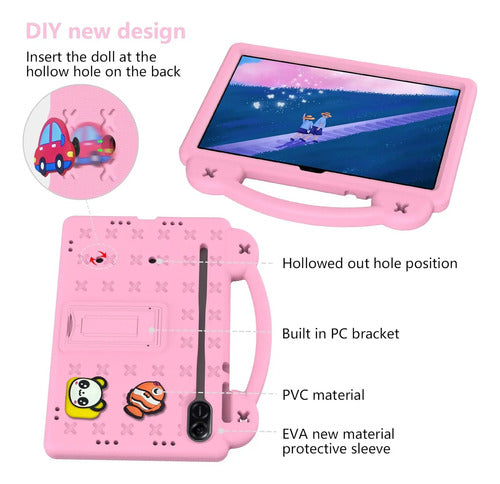 Funda Protectora Para Honor Pad X8a/xpad 11 Pulgadas Rosa