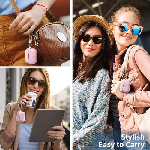 Funda Protectora De Silicona Para AirPods Pro 3 Rosa