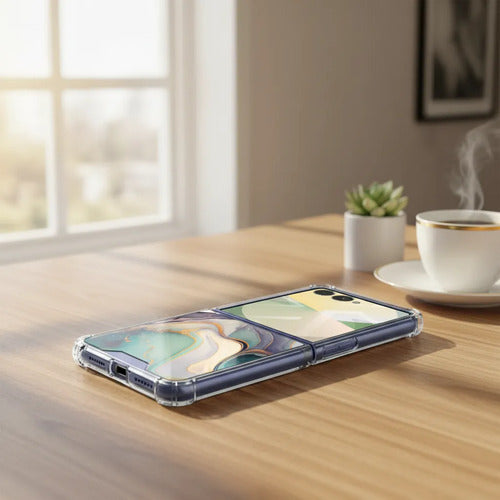 Funda Para Samsung Galaxy Z Flip 7 5g Alpine Lake Floreado