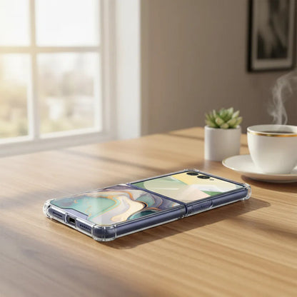 Funda Para Samsung Galaxy Z Flip 7 5g Alpine Lake Floreado