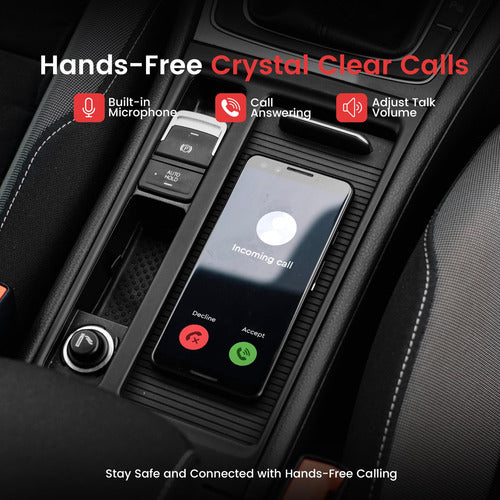 Receptor De Radio Bluetooth Para Auto Pyle Plcd43btm