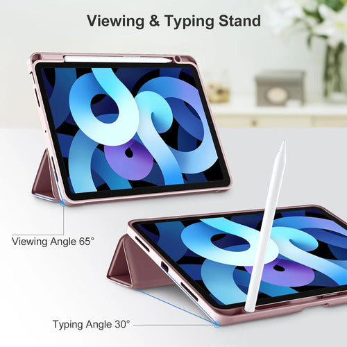 Funda Para iPad Air 11'' 7ma/6ta Gen Y 10.9'' Rosa Claro