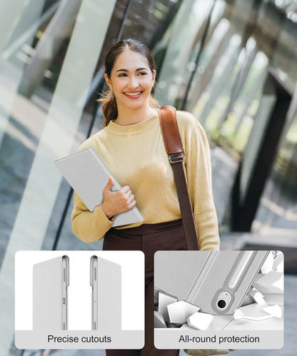 Funda Con Teclado Para Samsung Galaxy Tab S10 Lite/s10 Fe/s9 Gris