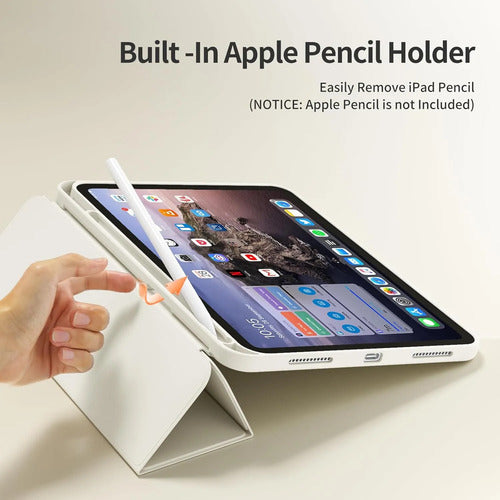 Funda Akkerds Para iPad A16 De 11a Gen Y iPad 10.9  2022 Crema