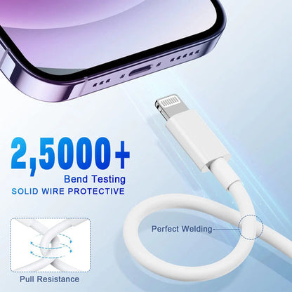 Cables Usb C A Lightning Blanco