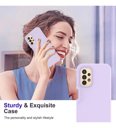 Funda Samsung Galaxy A13 Con Dos Protectores De Pantalla