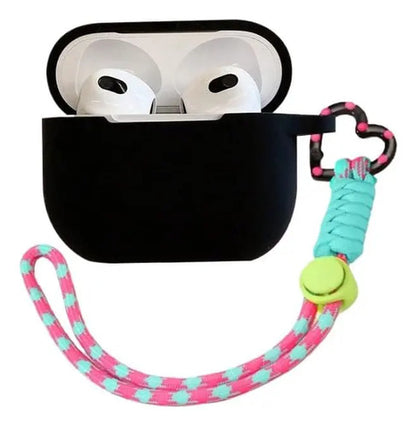 Funda De Silicona Para AirPods Pro 3 Negro