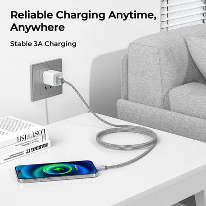 Cables Usb-c De Alta Velocidad Pack De 2 Plateado