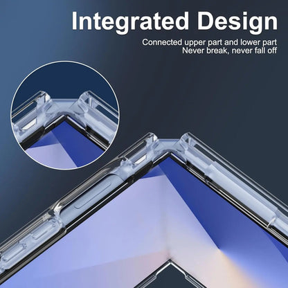 Funda Ultra-delgada Para Samsung Galaxy Z Flip 7 Transparente Lisa