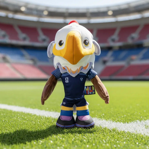 Peluche Oficial Fifa 2026 Usa, Clutch Águila Calva Azul