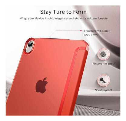 Funda Para iPad Mini 7 (a17 Pro) 2024 Y Mini 6 2021 Coral
