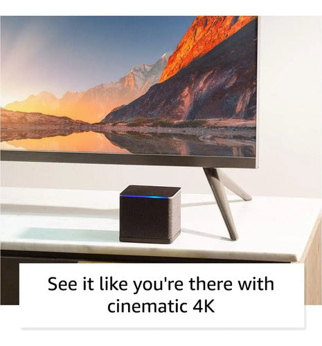 Amazon Fire Tv Cube 3ra Gen Con Alexa, Wi-fi 6e, 4k Ultra Hd