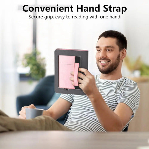 Funda Para Kindle Paperwhite Con Agarre Rosa
