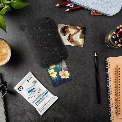 Papel Fotográfico Adhesivo Hp Sprocket Zink Premium Blanco