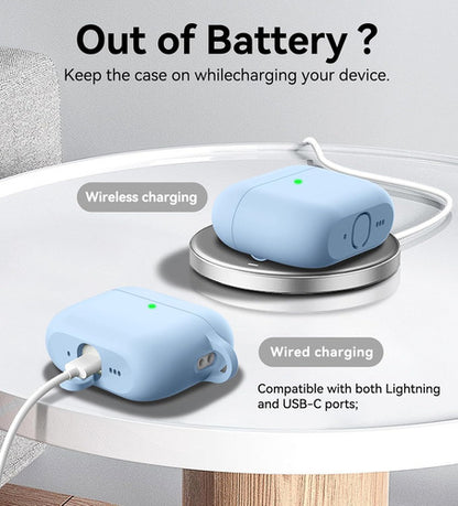 Funda Estuche Para AirPods Pro 3 2025 Azul