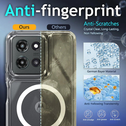 Funda Magnética Para Motorola Moto G 2025/2026 Y G Pl... Transparente