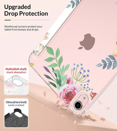 Funda Para iPad Mini 7 (a17 Pro) 2024 Y iPad Mini 6 Fragrant Flowers