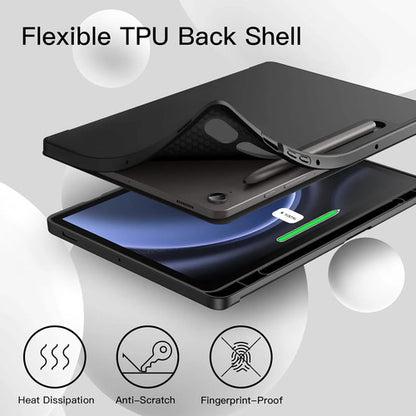 Funda Para Samsung Galaxy Tab S10 Lite / S10 Fe Negro Lisa