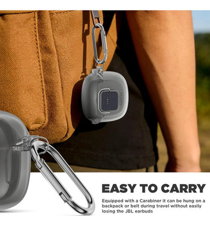 Funda Protectora Para Jbl Tune Flex Con Kit De Limpieza Y... Gris