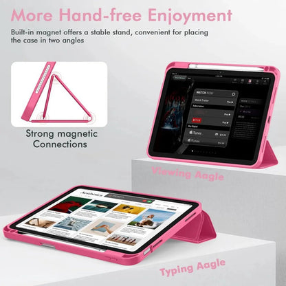 Funda Para iPad A16 Con Soporte Y Porta Lápiz Rosa Chicle