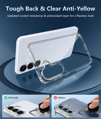 Funda Para Samsung Galaxy S25 Plus Protección Militar Clear