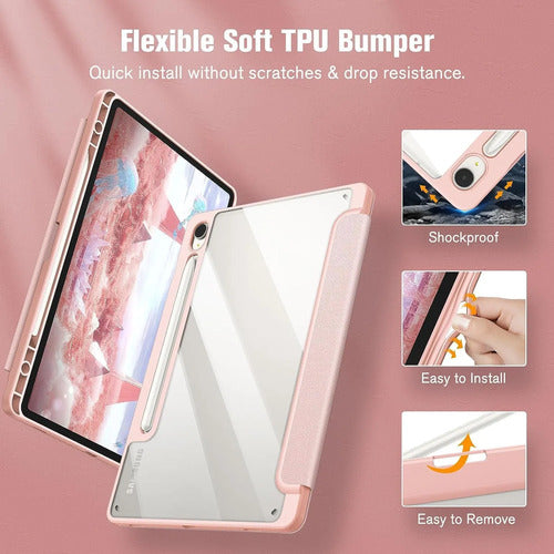Funda Para Galaxy Tab S9/s10 Ultra Rosa